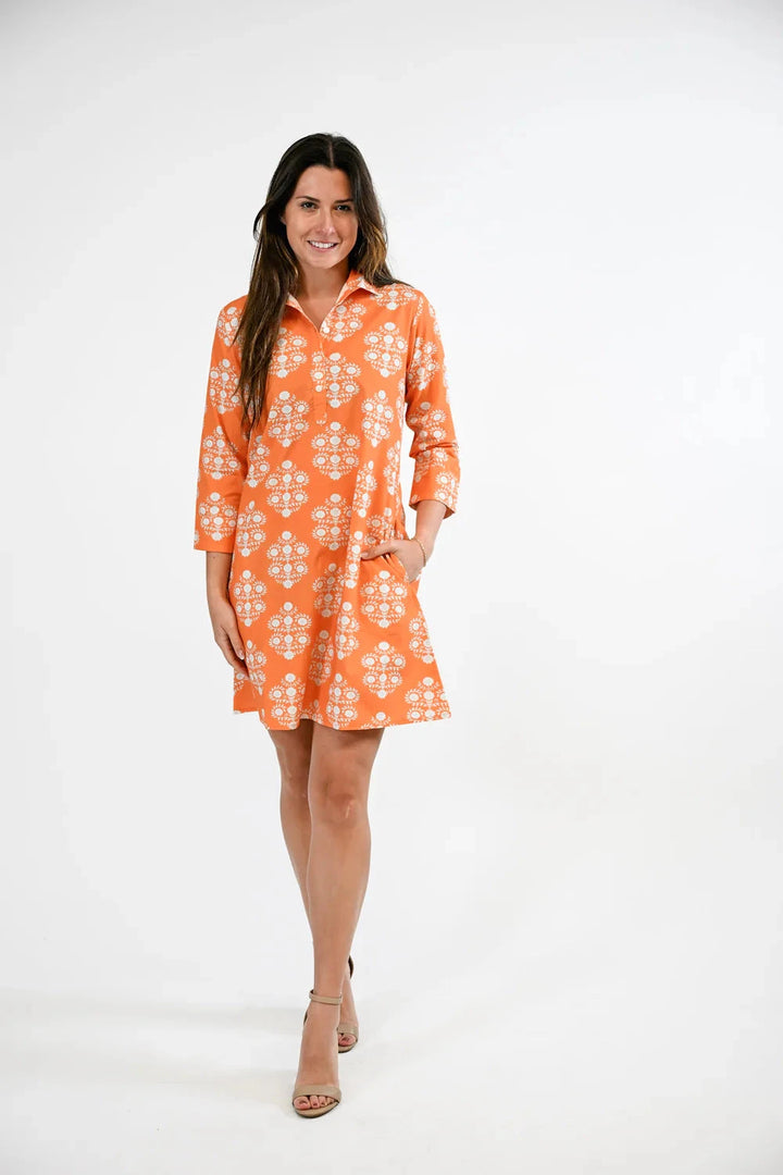 Sully Mandarin - Sunrise Petal Womens Dress Victoria Dunn 