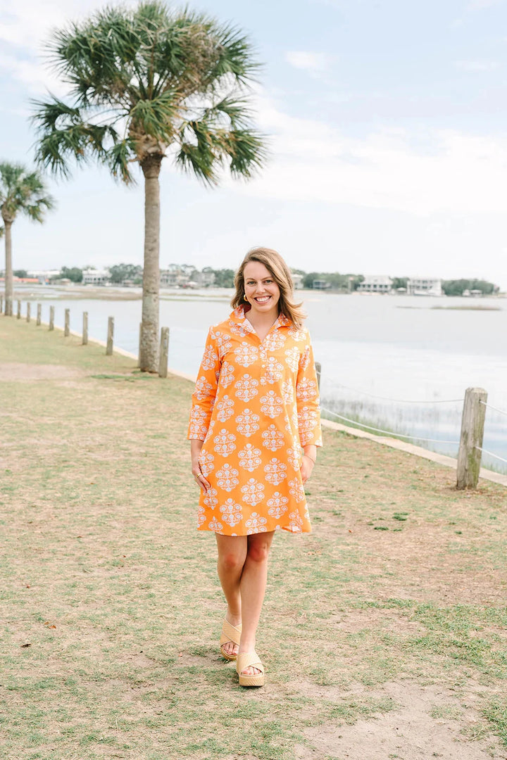 Sully Mandarin - Sunrise Petal Womens Dress Victoria Dunn 