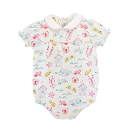 Summer Fun Bubble with Round Collar Girl Bubble Baby Club Chic 