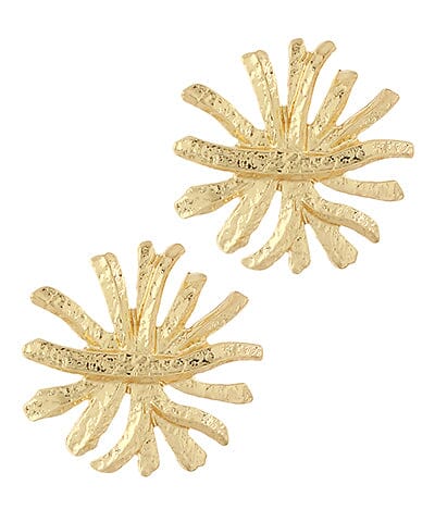 Sunburst Geo Earrings Womens Earrings Golden Stella 