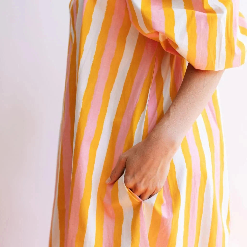 Sunkissed Stripe Ace Dress Womens Dress Sunshine Tienda 