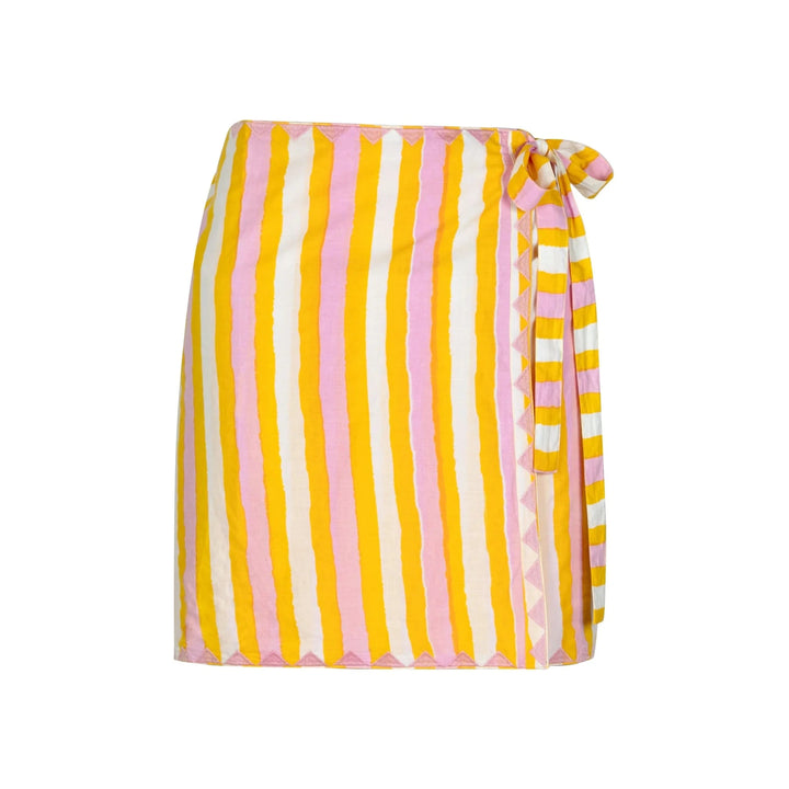 Sunkissed Stripe Marina Sarong Womens Cover Up Sunshine Tienda 