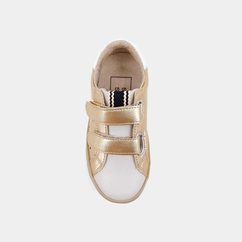 Sunny Toddler Sneakers - Gold Children Shoes ShuShop 