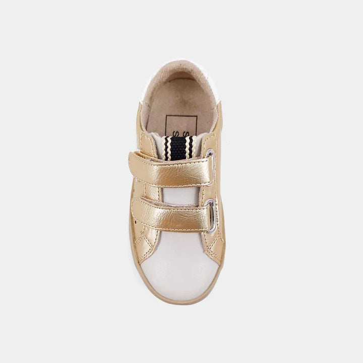 Sunny Toddler Sneakers - Gold Children Shoes ShuShop 