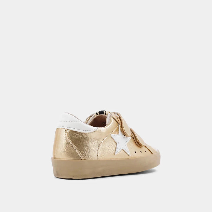 Sunny Toddler Sneakers - Gold Children Shoes ShuShop 