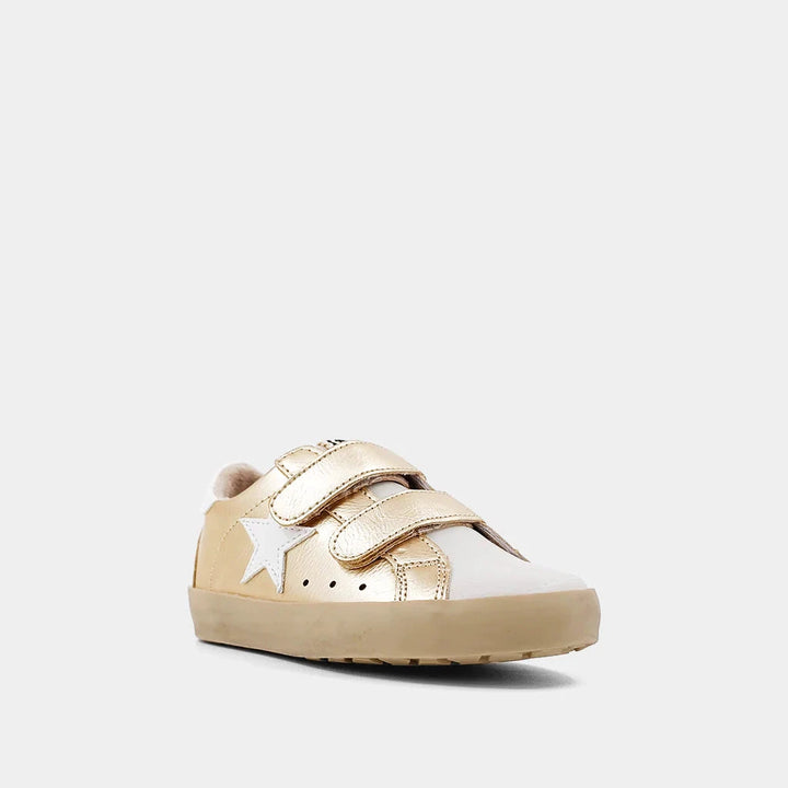 Sunny Toddler Sneakers - Gold Children Shoes ShuShop 