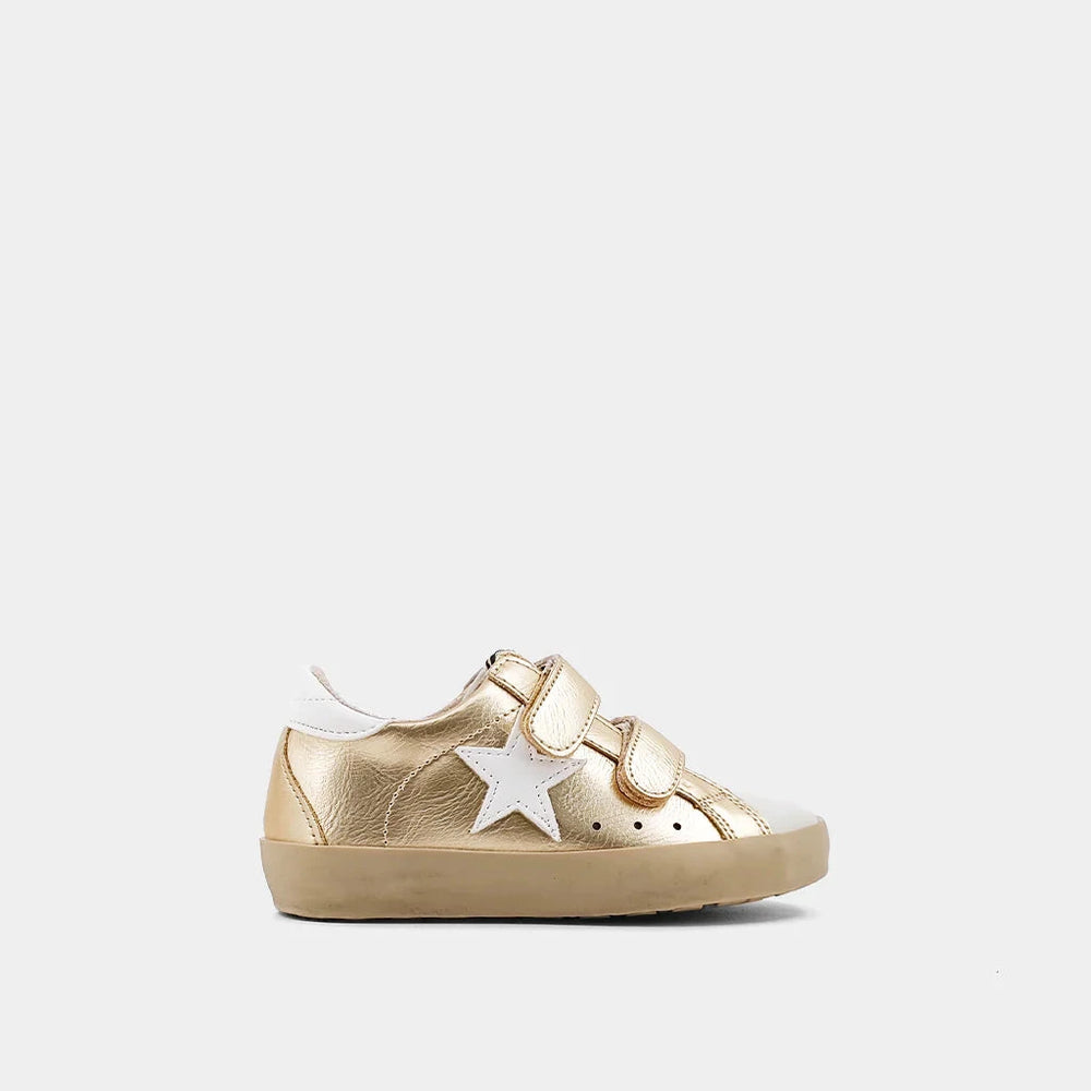 Sunny Toddler Sneakers - Gold Children Shoes ShuShop 