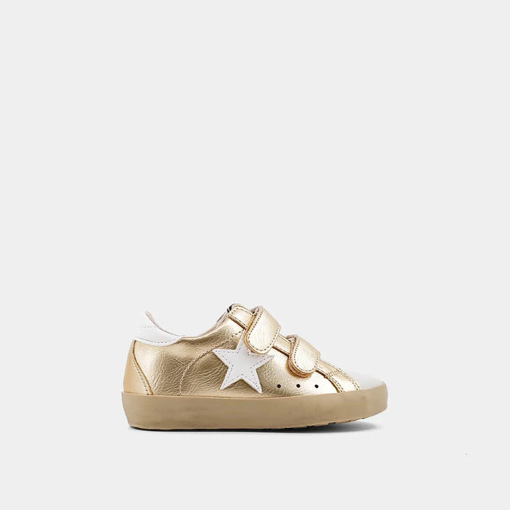 Sunny Toddler Sneakers - Gold Children Shoes ShuShop 