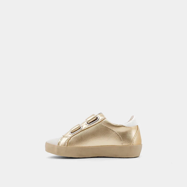 Sunny Toddler Sneakers - Gold Children Shoes ShuShop 