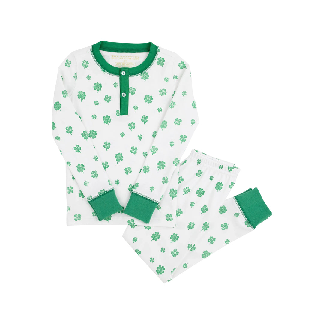 Sutton's Sweet Dream Set - Chatham Crescent Clover Boy Pajamas Beaufort Bonnet 