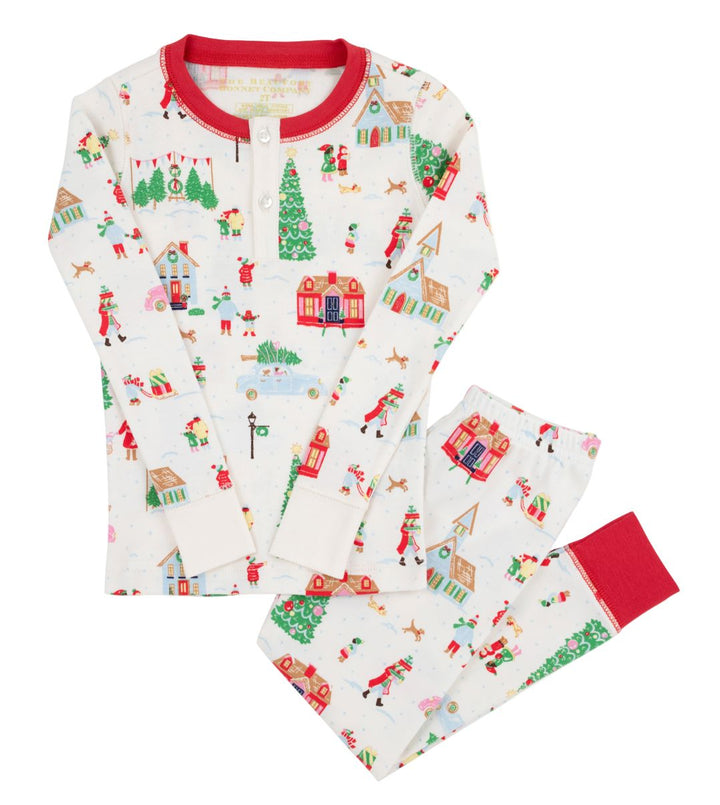 Sutton's Sweet Dream Set - Make the Season Bright Boy Pajamas Beaufort Bonnet 