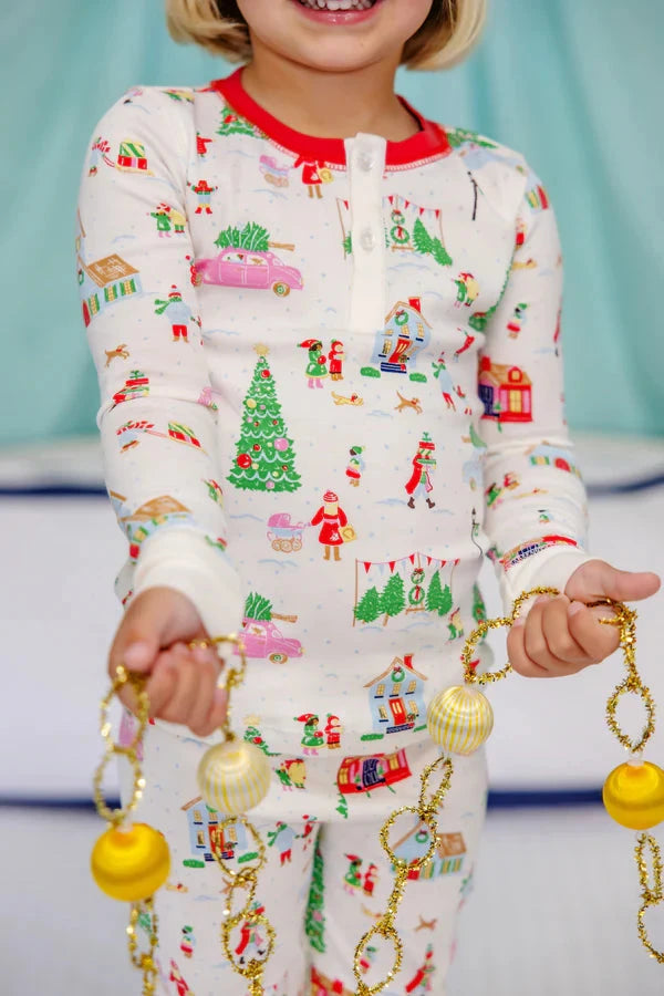 Sutton's Sweet Dream Set - Make the Season Bright Boy Pajamas Beaufort Bonnet 