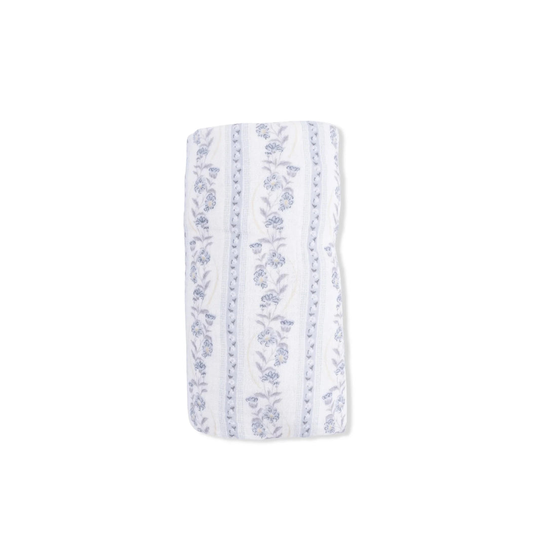 Swaddle Blanket - Kimberly Floral Stripe Baby Blanket Angel Dear 