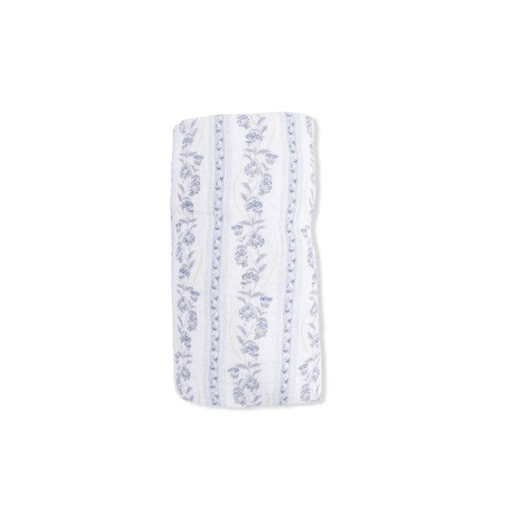 Swaddle Blanket - Kimberly Floral Stripe Baby Blanket Angel Dear 