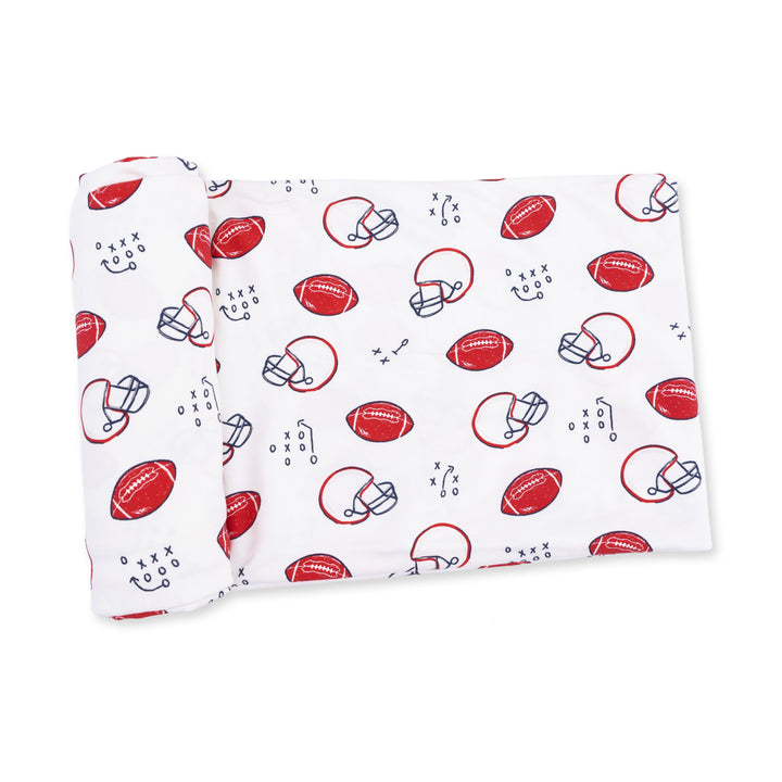 Swaddle Blanket - Touchdown Time Baby Blanket Angel Dear 
