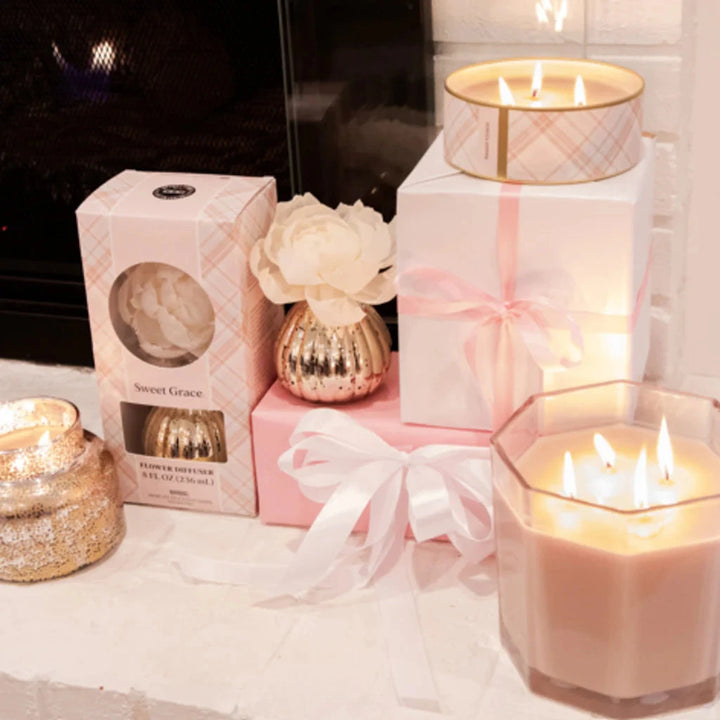Sweet Grace Mercury Jar Candle Fragrance Bridgewater Candle Co 