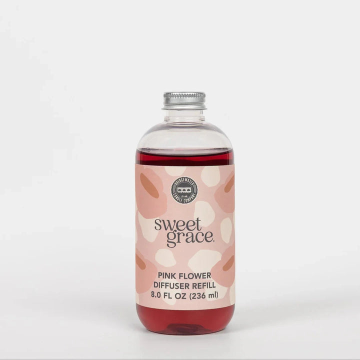Sweet Grace Pink Flower Oil Refill Diffuser Bridgewater Candle Co 