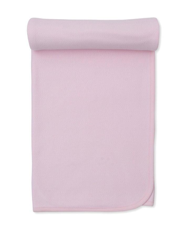 Sweet Homecoming Jacquard Blanket - Light Pink Baby Blanket Kissy Kissy 
