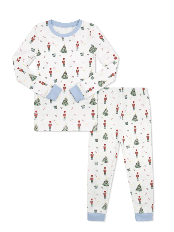 Sweet Pea PJ Set - Enchanted Toys Blue Boy Pajamas Lullaby Set 