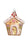 Sweets Ornaments Ornament 180 Degrees Gingerbread House 