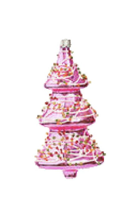 Sweets Ornaments Ornament 180 Degrees Pink Tree 