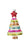 Sweets Ornaments Ornament 180 Degrees Rainbow Tree 
