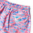 Swim Shorts - Pink Shark Boy Bathing Suit Bermies 