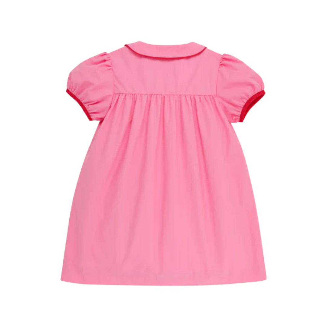 Tabitha Teachers Pet Dress- Hamptons Hot Pink Girl Dress Beaufort Bonnet 