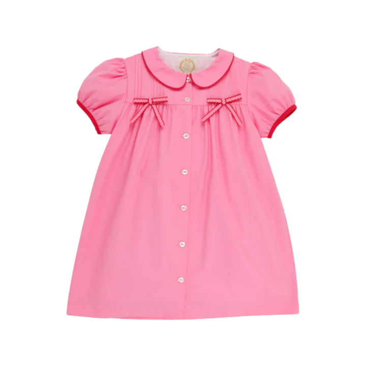 Tabitha Teachers Pet Dress- Hamptons Hot Pink Girl Dress Beaufort Bonnet 