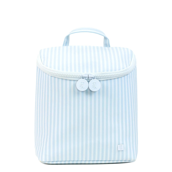 Take Away Lunch Bag Lunch Boxes TRVL Design Pimlico Stripe - Blue 