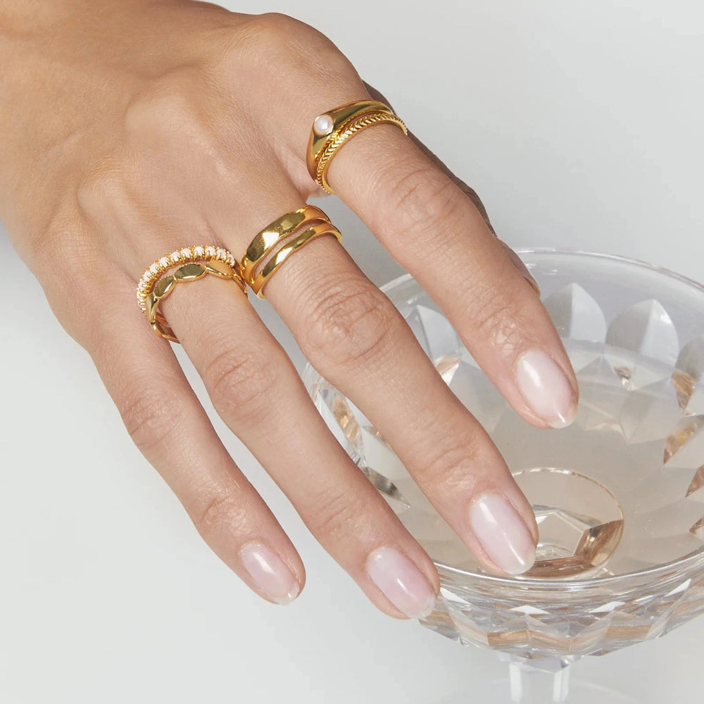 Tallulah Statement Ring - Gold Womens Ring FYB 