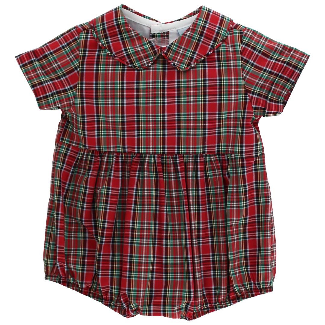 Tartan Plaid Boy Bubble Boy Bubble Bailey Boys 