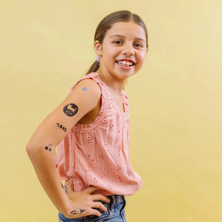 Tattoo Palooza Mini Temporary Tattoos - Ice Cream Party Tattoos Ooly 