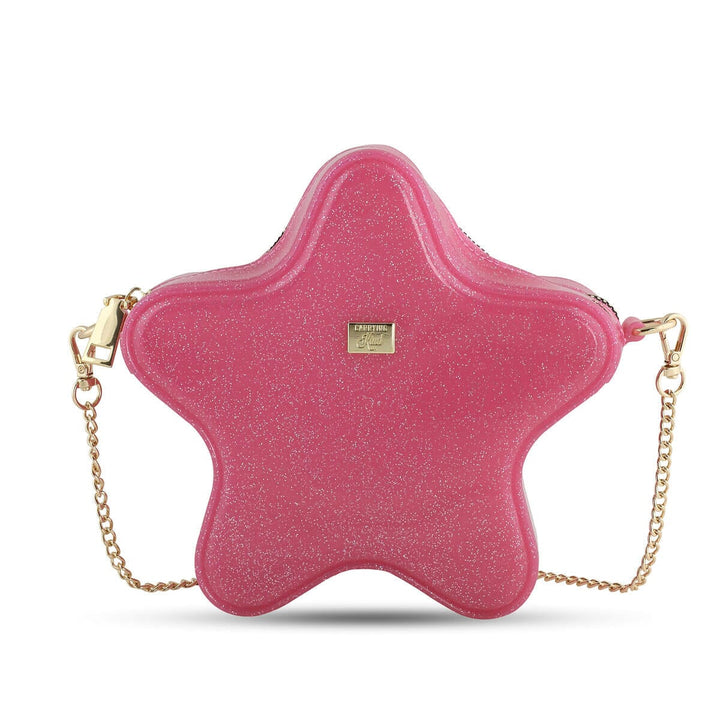 Taylor Purse - Hot Pink Sparkle Girl Purse Carrying Kind 