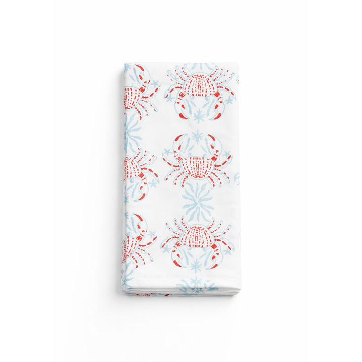 Tea Towel- King Crab, Saltwater & Poppy Tea Towels The Mended Company 