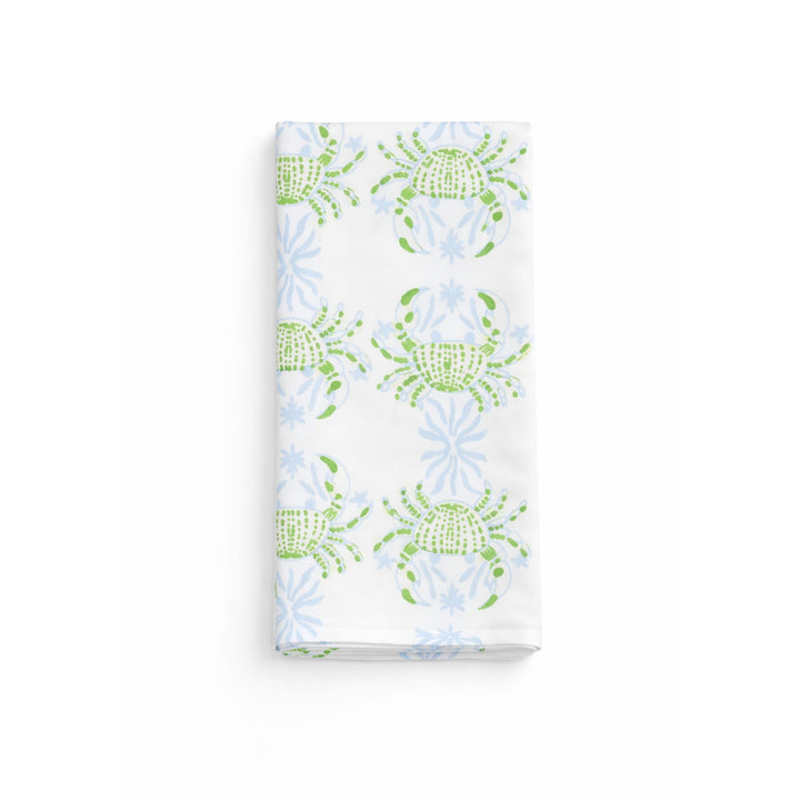 Tea Towel- King Crab, Uniform Blue & Vine Tea Towels The Mended Company 