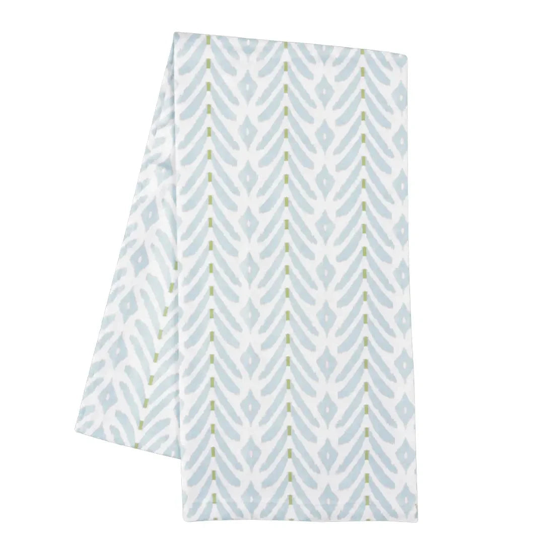 Tea Towel - Petite Frond Blue Guest Towels Laura Park Design 