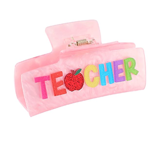 Teacher Claw Hair Clip Womens Hair Accessory Golden Stella 