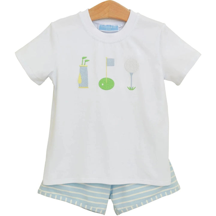 Tee Time Short Set Boy Short Set Trotter Street Kids 