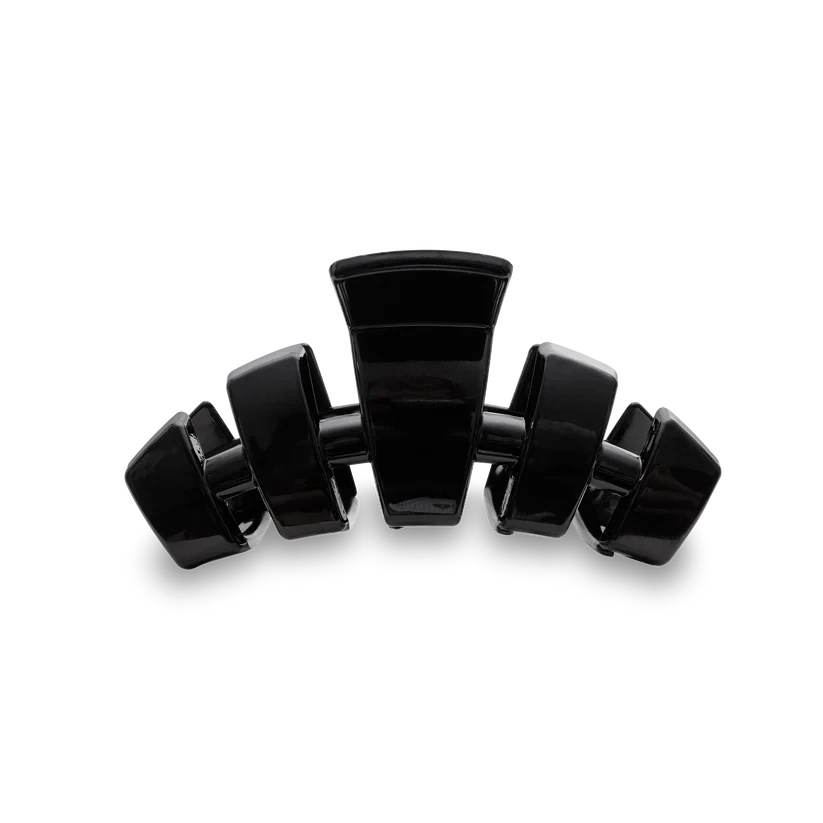 Teleties Classic Hair Clips - Medium Womens Hair Accessory Teleties Jet Black 