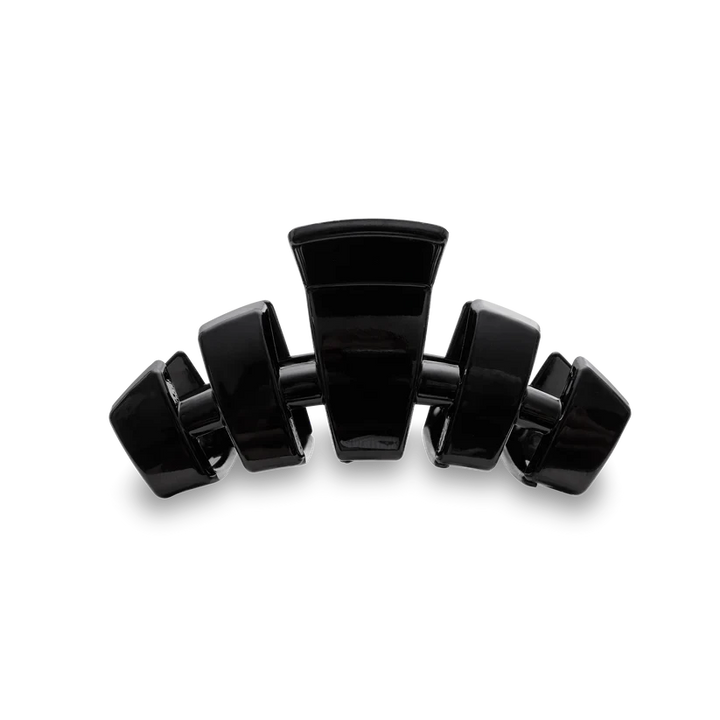 Teleties Classic Hair Clips - Medium Womens Hair Accessory Teleties Jet Black 
