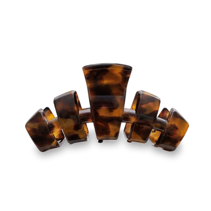 Teleties Classic Hair Clips - Medium Womens Hair Accessory Teleties Tortoise 