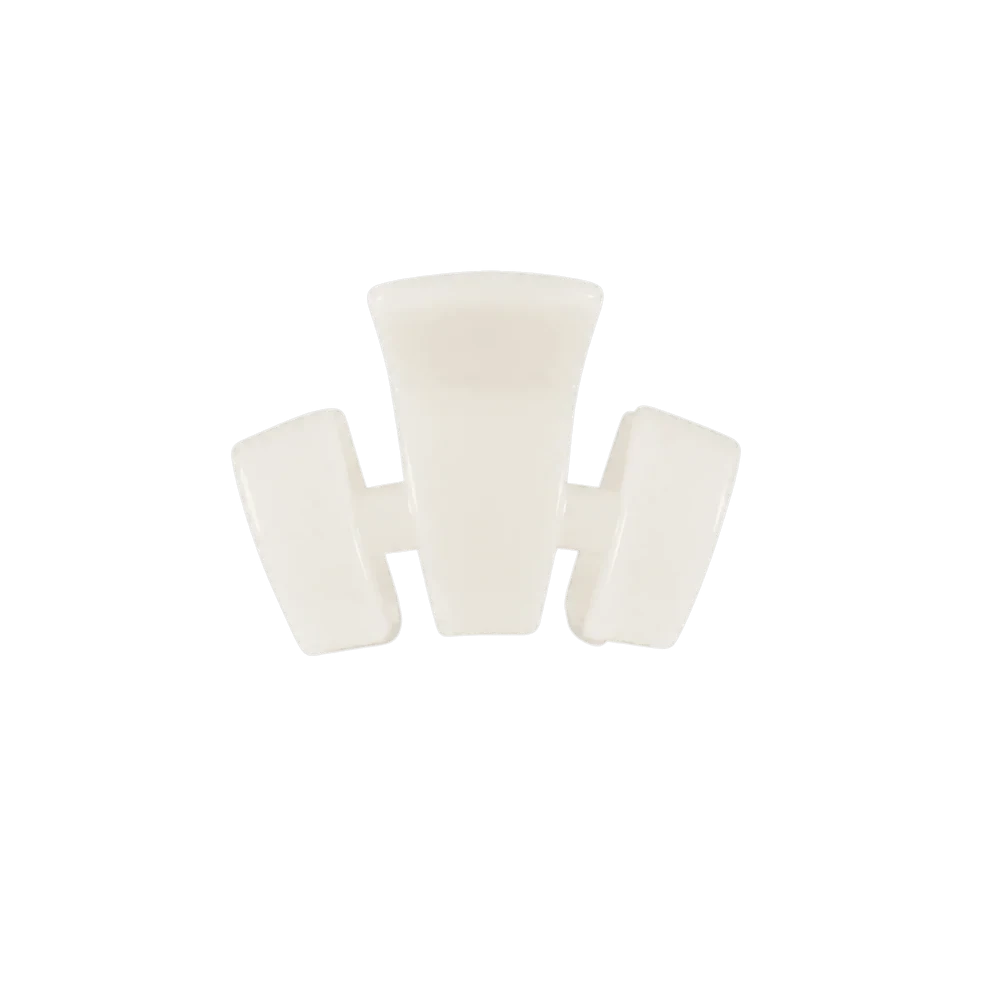 Teleties Classic Hair Clips - Petite Womens Hair Accessory Teleties Coconut White 