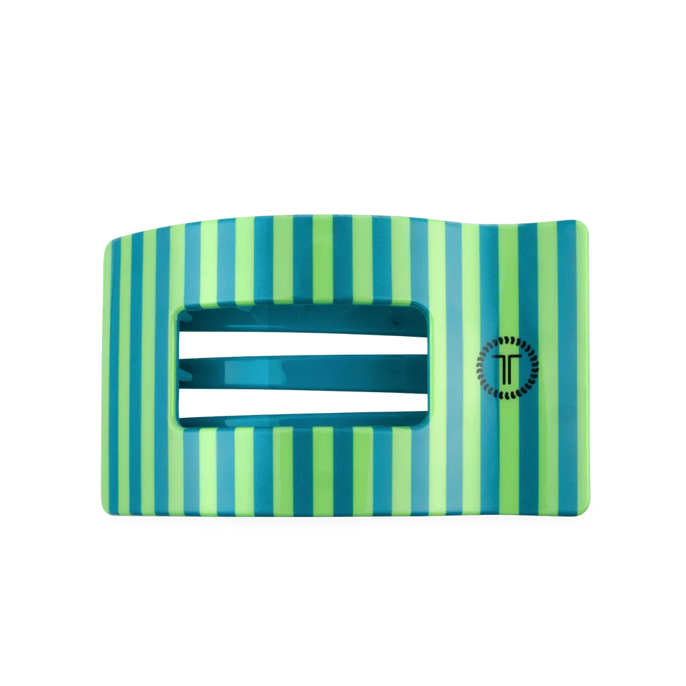Teleties Flat Rectangle Hair Clips - Large Womens Hair Accessory Teleties Cabana Cutie 