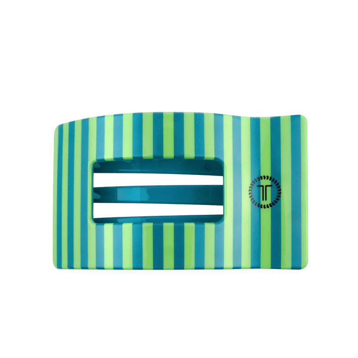 Teleties Flat Rectangle Hair Clips - Large Womens Hair Accessory Teleties Cabana Cutie 