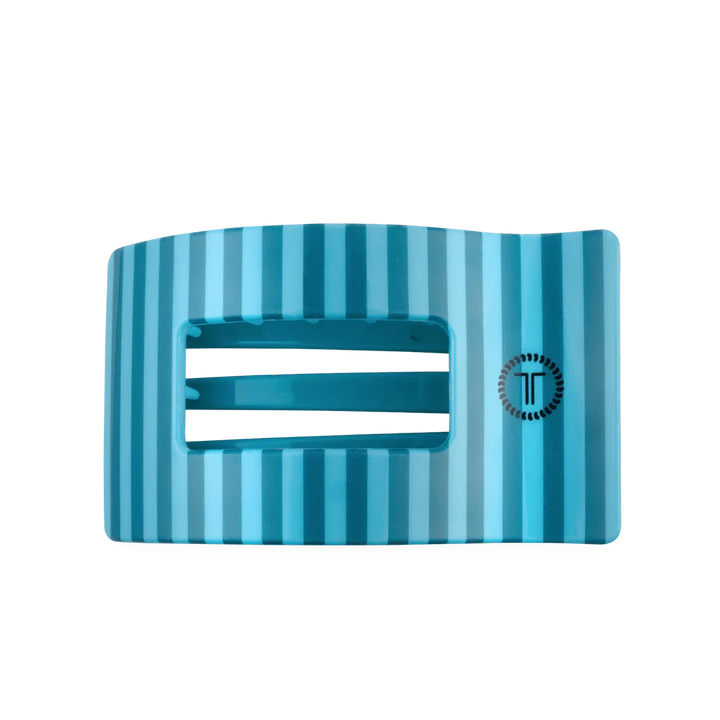 Teleties Flat Rectangle Hair Clips - Large Womens Hair Accessory Teleties Splash Zone 