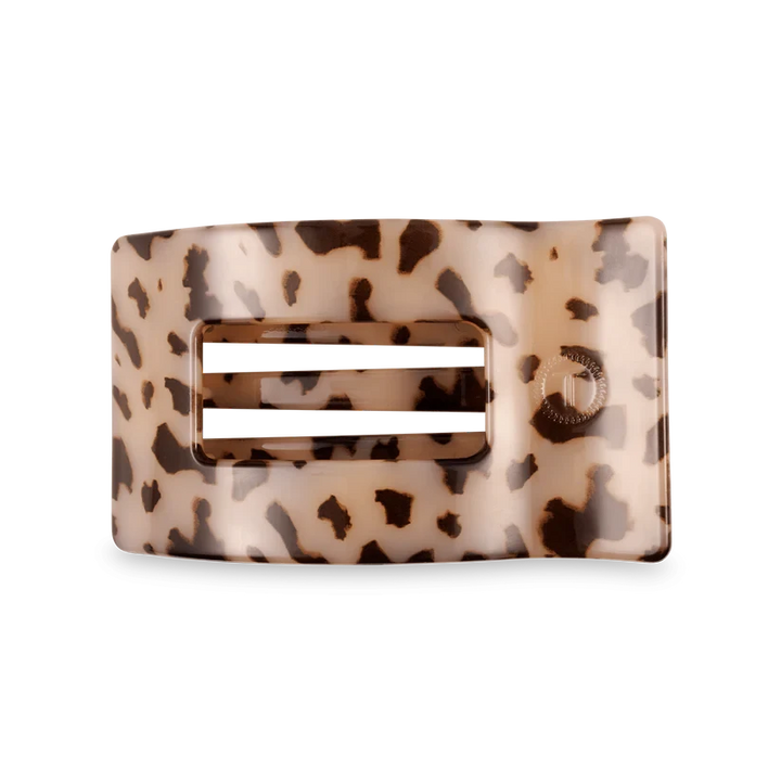Teleties Flat Rectangle Hair Clips - Medium Womens Hair Accessory Teleties Blonde Tortoise 