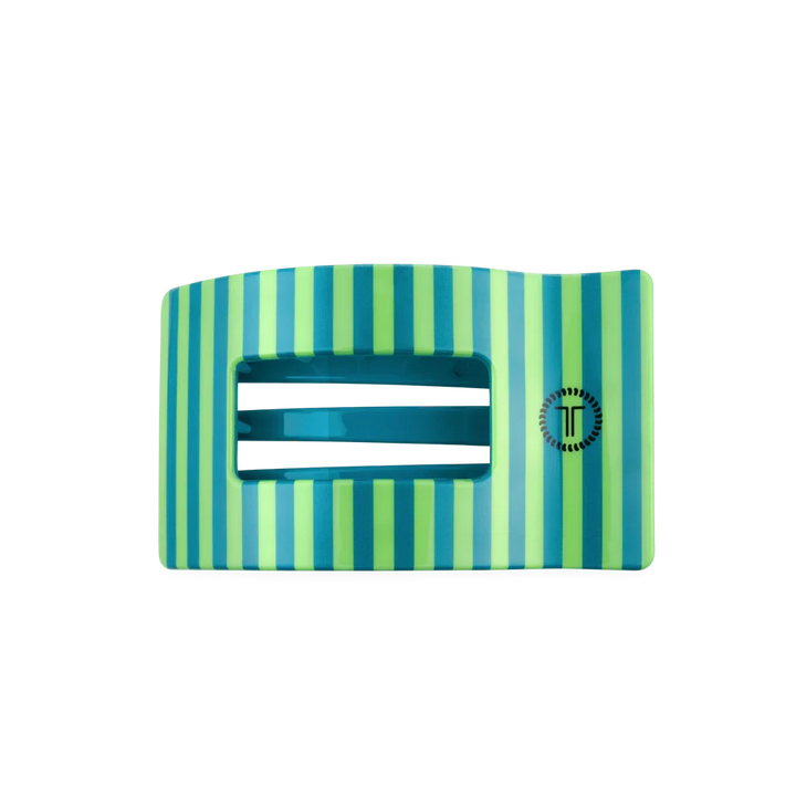 Teleties Flat Rectangle Hair Clips - Medium Womens Hair Accessory Teleties Cabana Cutie 
