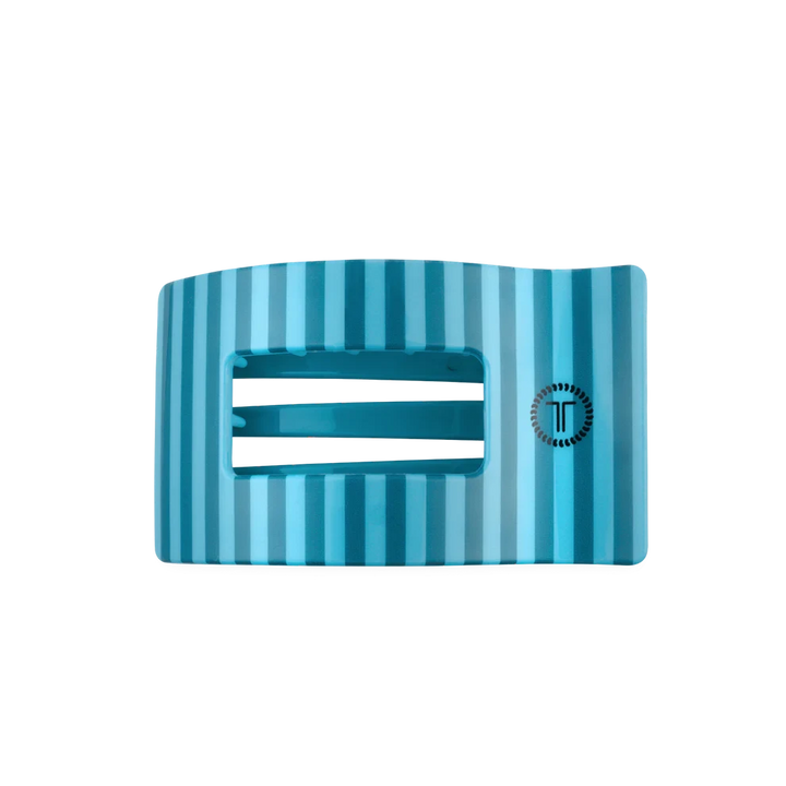 Teleties Flat Rectangle Hair Clips - Medium Womens Hair Accessory Teleties Splash Zone 