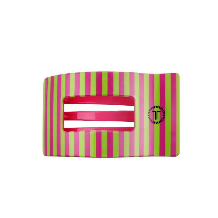 Teleties Flat Rectangle Hair Clips - Medium Womens Hair Accessory Teleties Summer Crush 